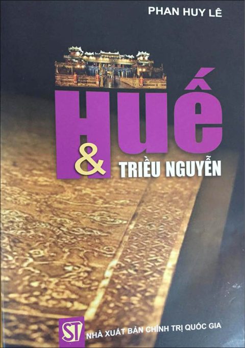 Bìa sách Huế và triều Nguyễn